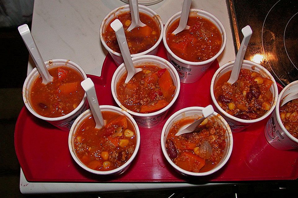 Feuriges Kürbischili