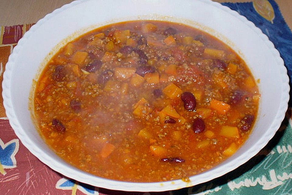 Feuriges Kürbischili