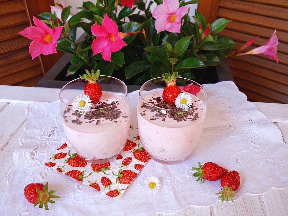 Erdbeer - Schokoladen - Dessert von romanasylvia| Chefkoch