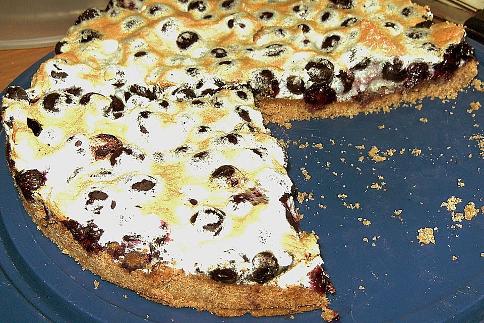 Brombeer - Baiser - Kuchen