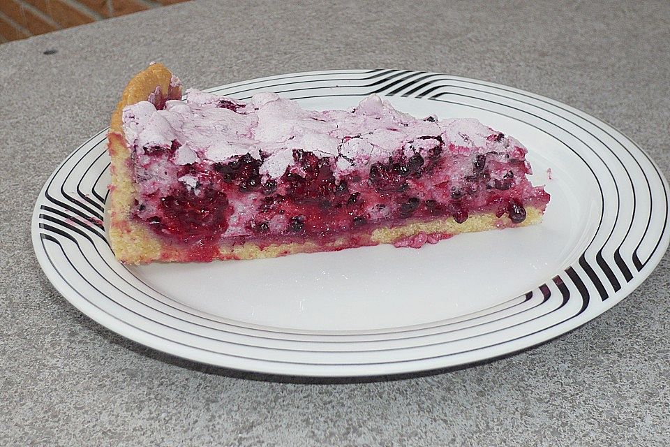 Brombeer - Baiser - Kuchen