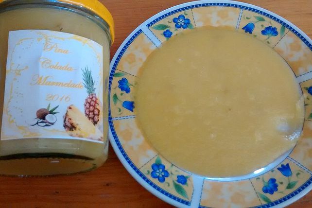 Pina Colada Marmelade von Pewe| Chefkoch