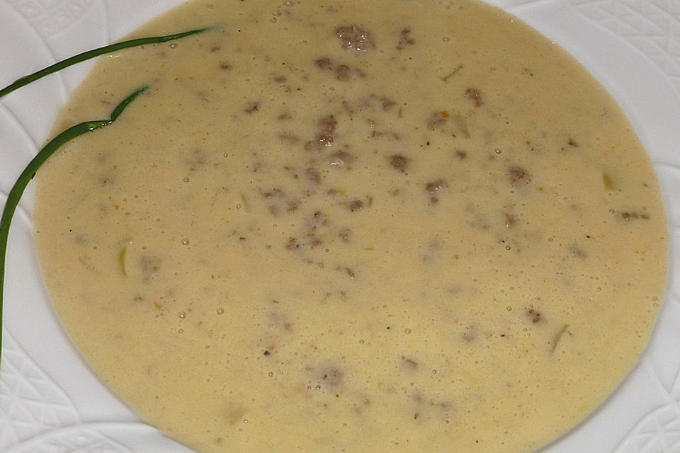 Pariser Käsecrèmesuppe