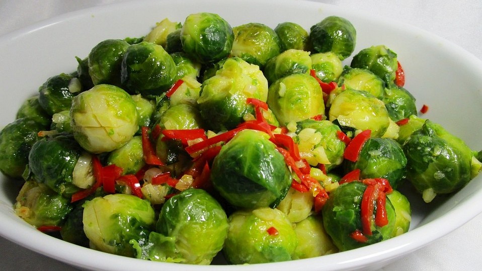 Chili-Rosenkohl mit Knoblauch von haa1959 Chili-Rosenkohl mit Knoblauch von haa1959