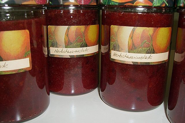 Herbstmarmelade von impala| Chefkoch