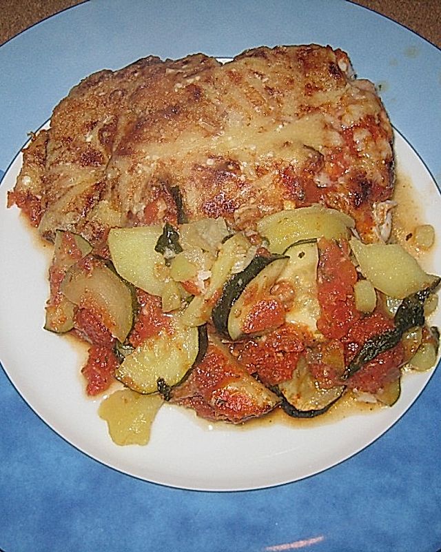 Meckis würzige Kartoffel - Lasagne mit Fisch und Spinat