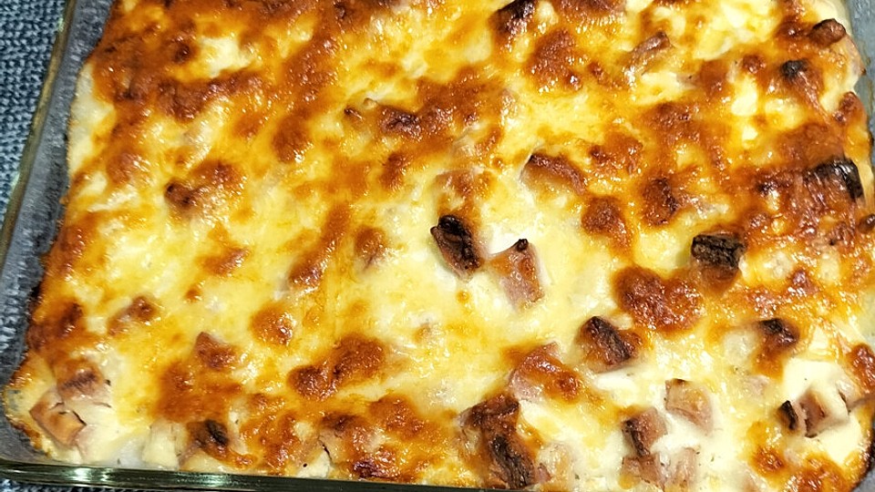 Überbackenes Kartoffelpüree von gudrunsela| Chefkoch