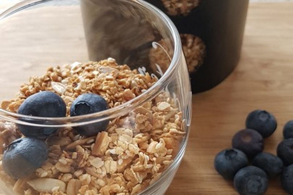 Granola Müsli selbstgebacken