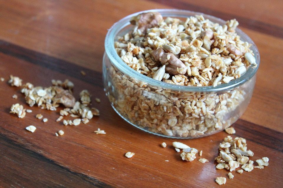 Granola Müsli selbstgebacken