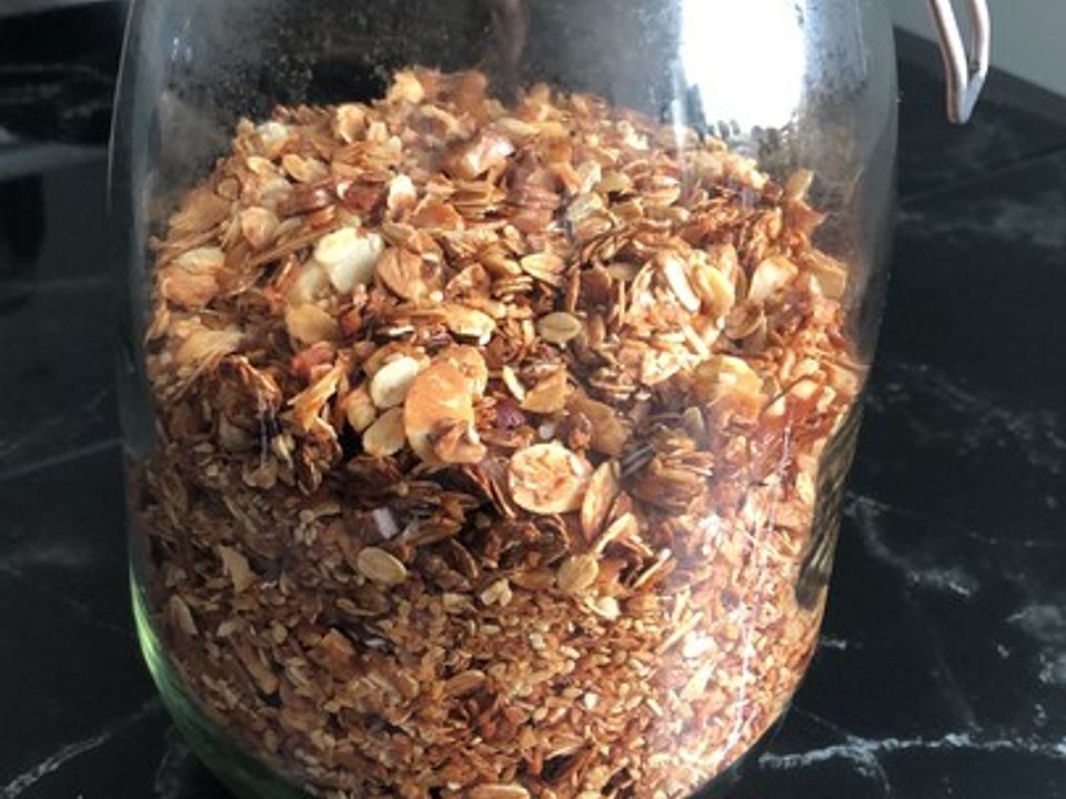 Granola Musli Selbstgebacken Von Candycreme78 Chefkoch