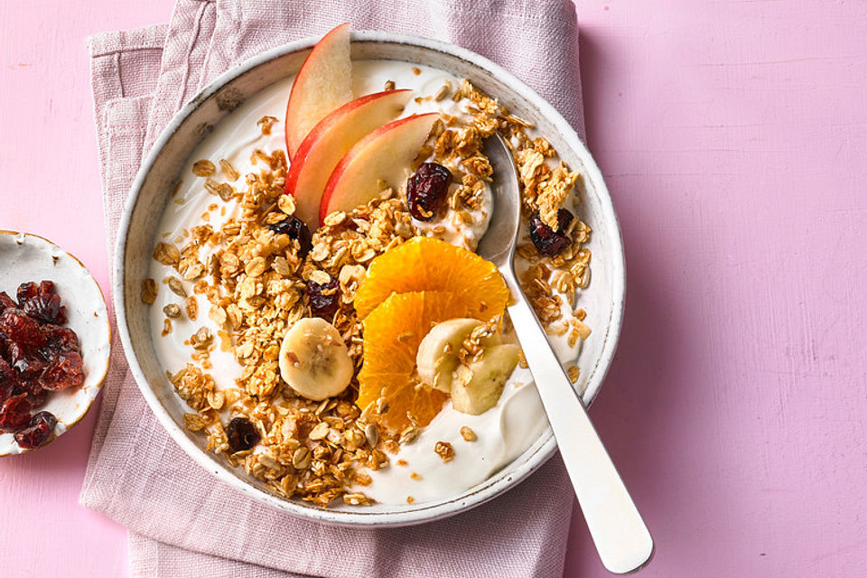 Granola Müsli selbstgebacken