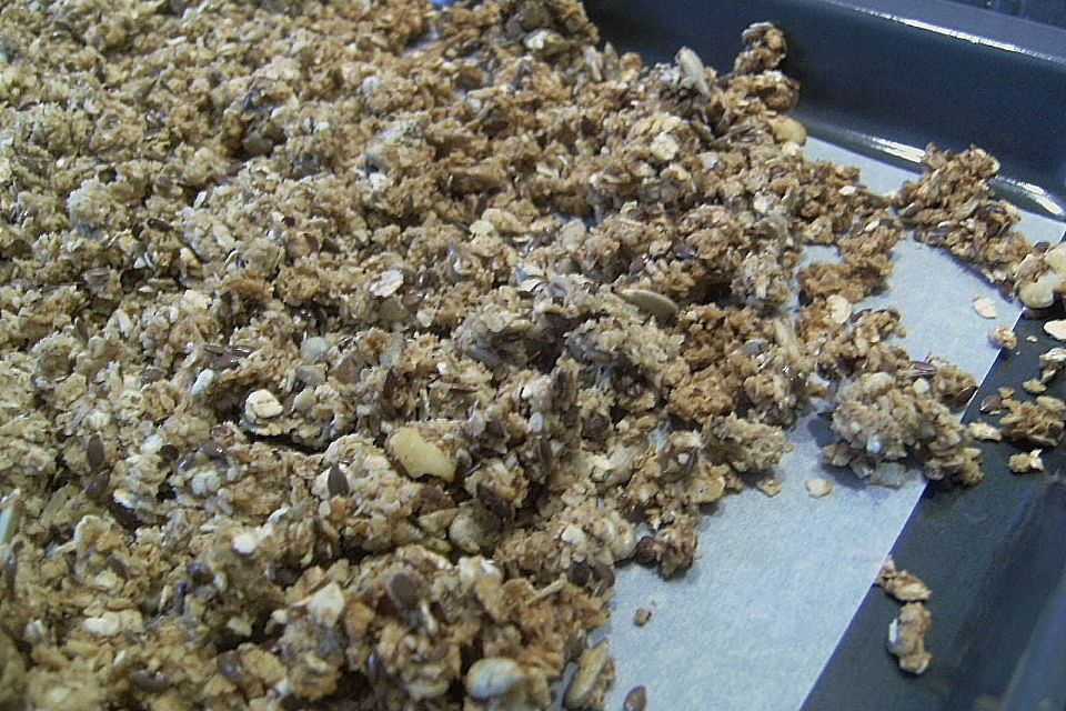 Granola Müsli selbstgebacken