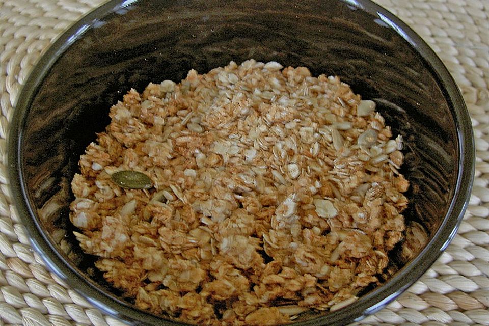 Granola Müsli selbstgebacken