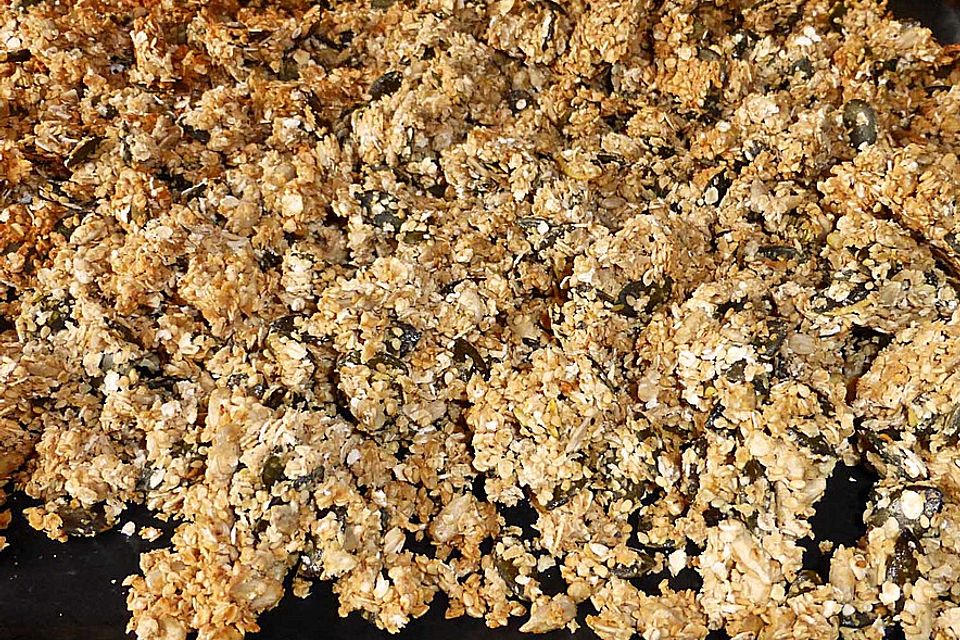 Granola Müsli selbstgebacken