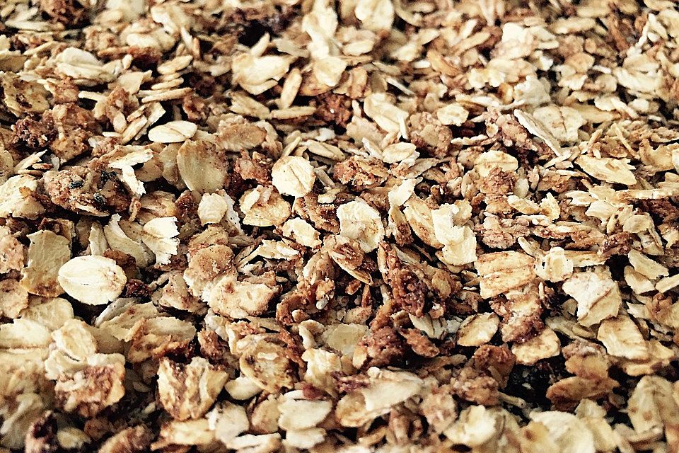 Granola Müsli selbstgebacken