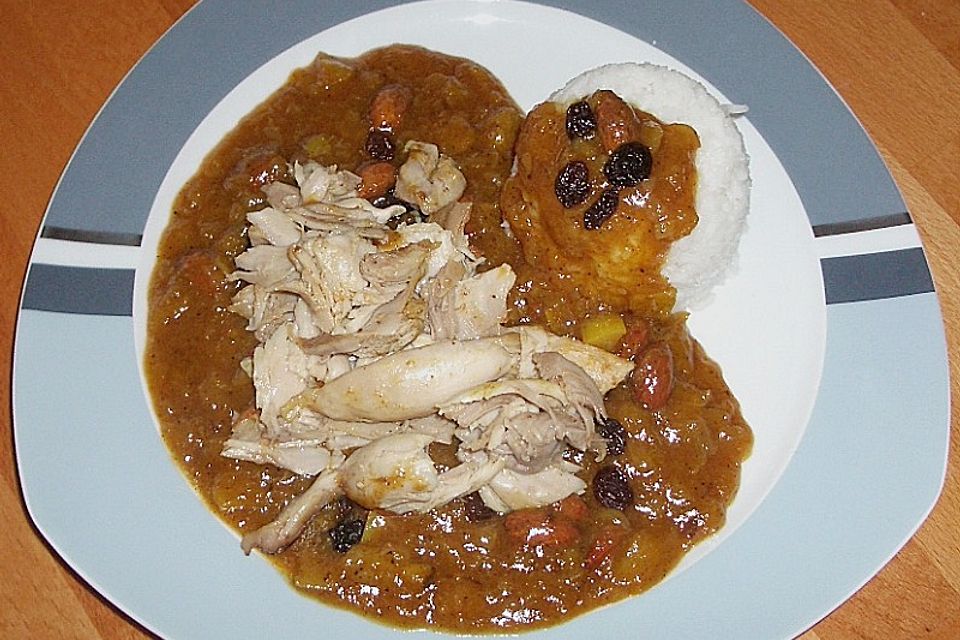 Curryhähnchen indisch