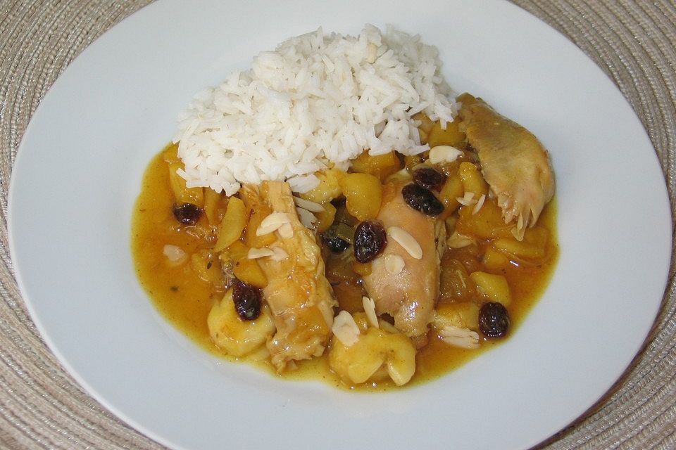 Curryhähnchen indisch