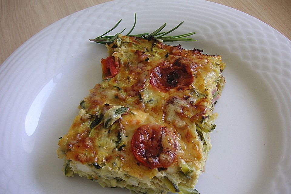 Zucchinikuchen vom Blech