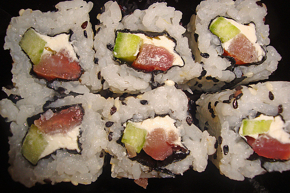 California Rolls inside - out