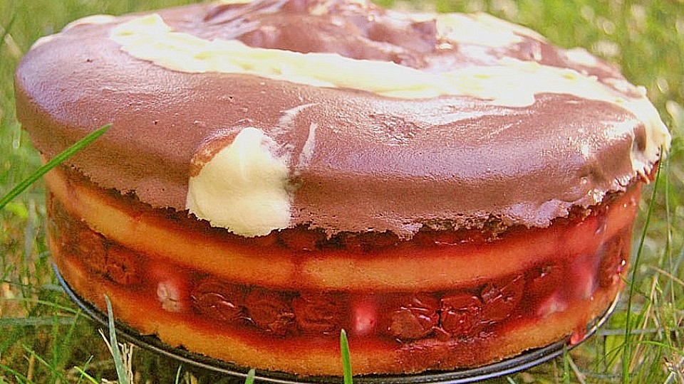 Kirsch Bananen Schoko Torte Chefkoch