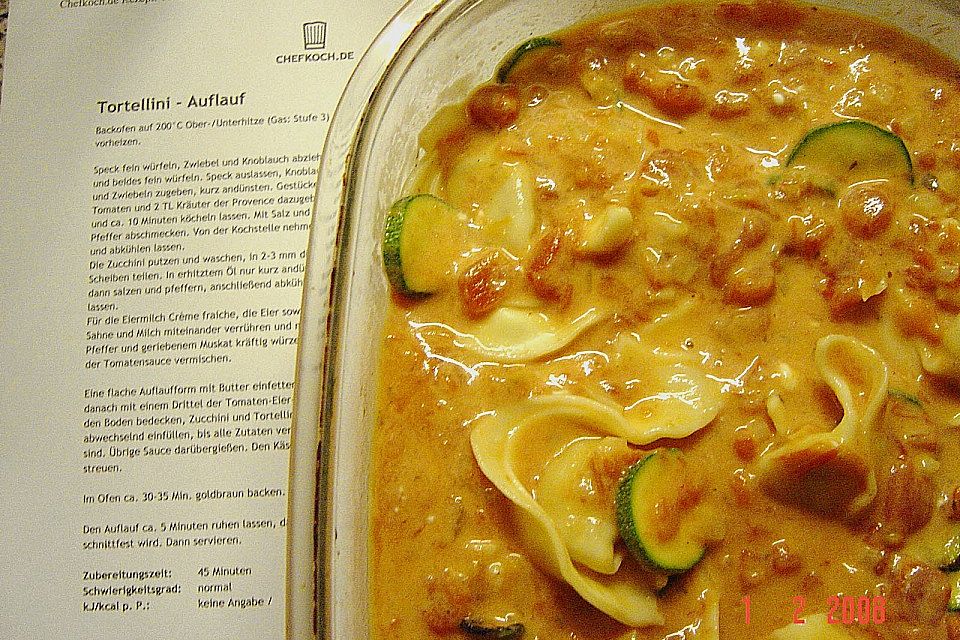 Tortellini - Auflauf