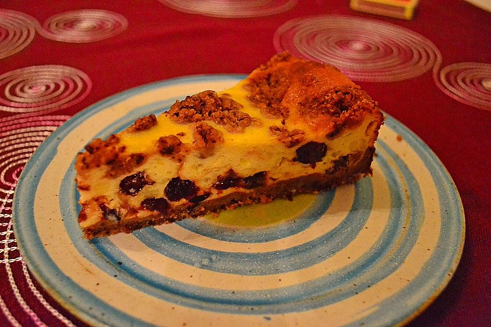 Cranberry - Schoko - Zupfkuchen