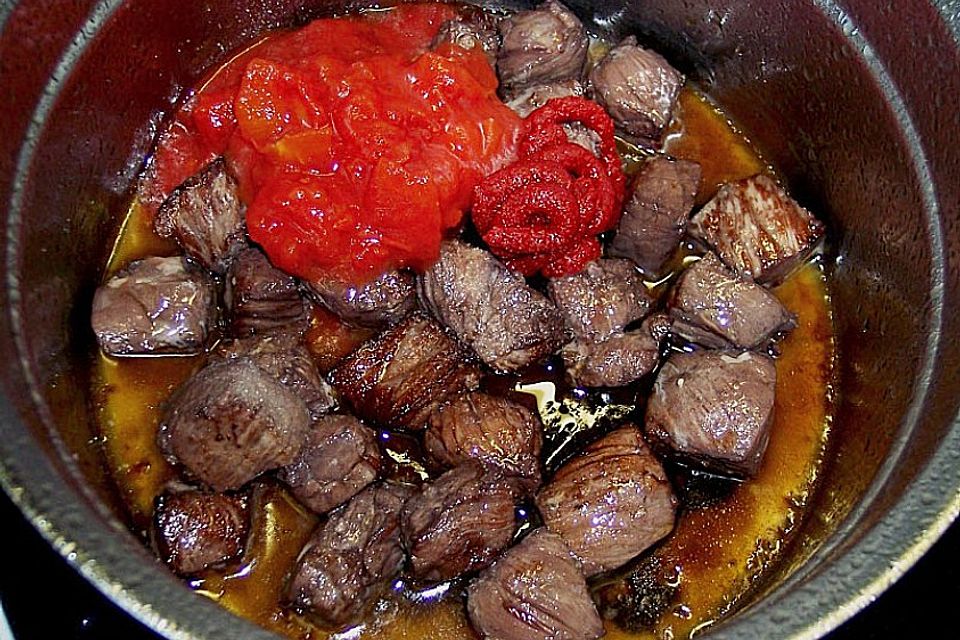 Lamm - Stifado mit Kritharaki