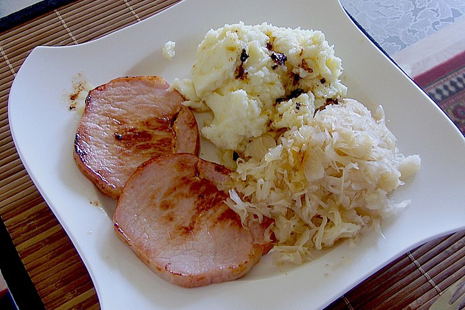 Sauerkraut mit Kassler