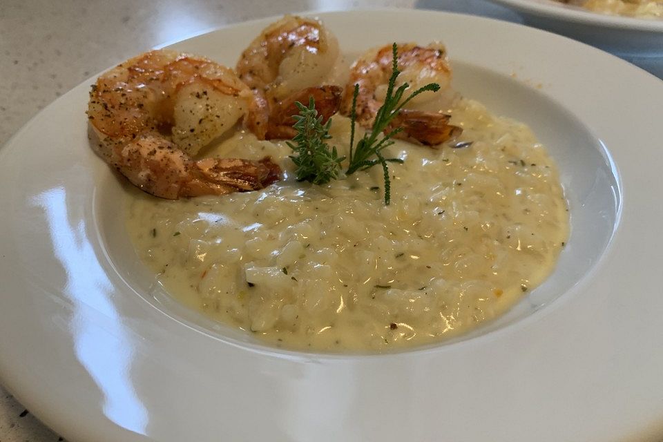 Zitronen - Risotto