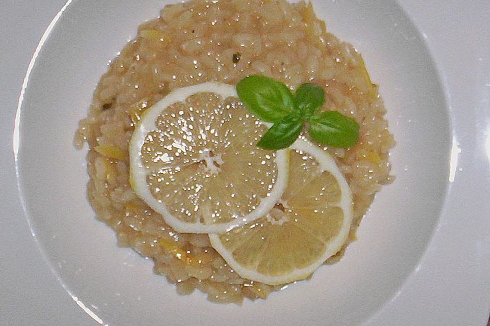 Zitronen - Risotto