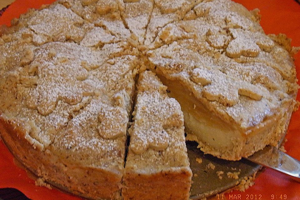 Hazelnut Crusted Apple Pie