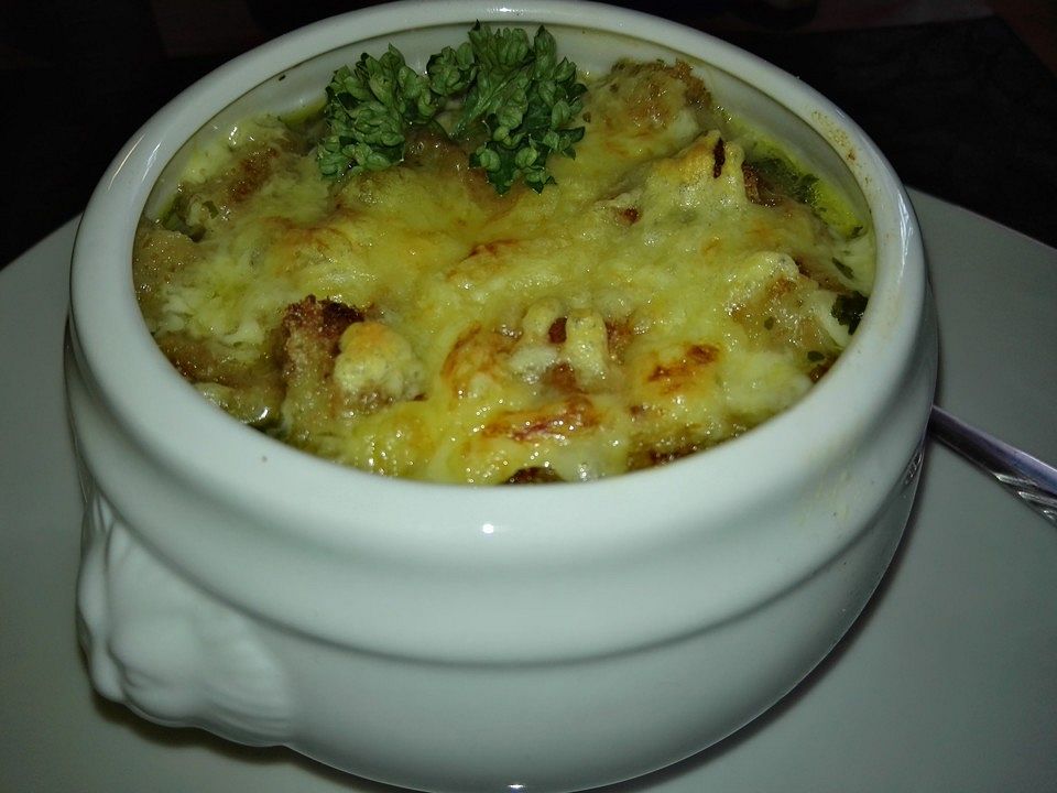 Zwiebelsuppe Franzosisch Von Etaner Chefkoch 