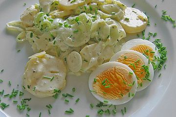 Kartoffelsalat mit Salatgurke