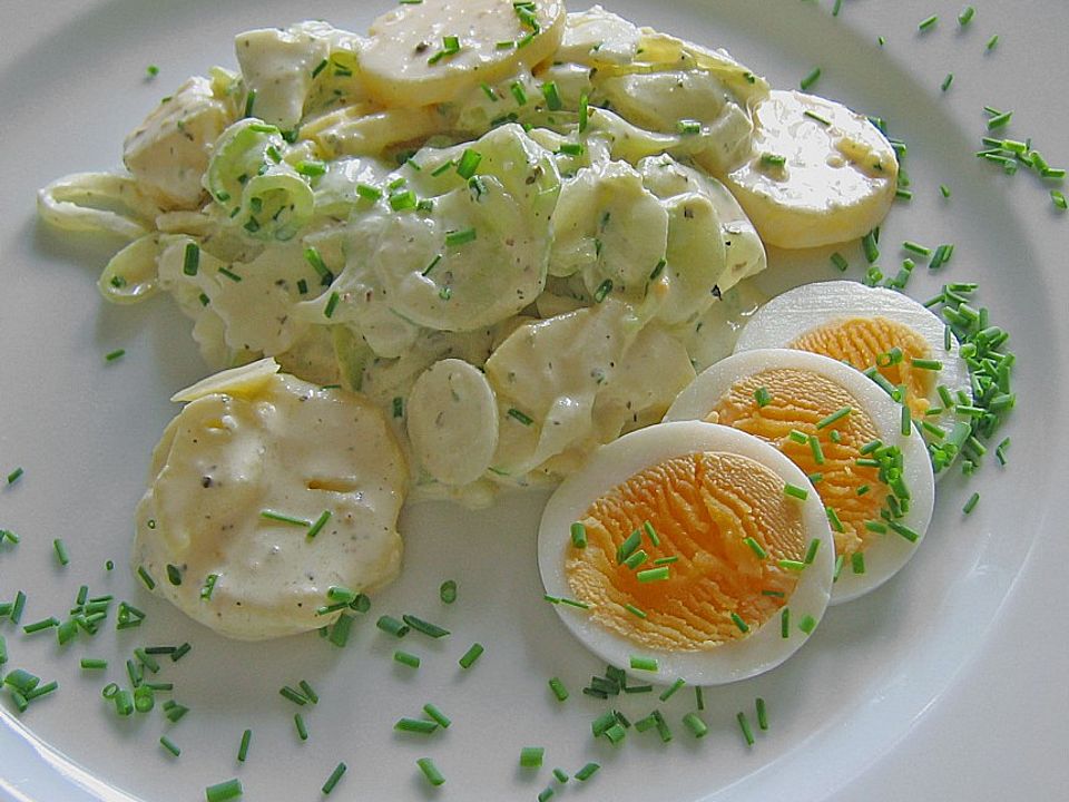 Kartoffelsalat mit Salatgurke von woodlousy| Chefkoch
