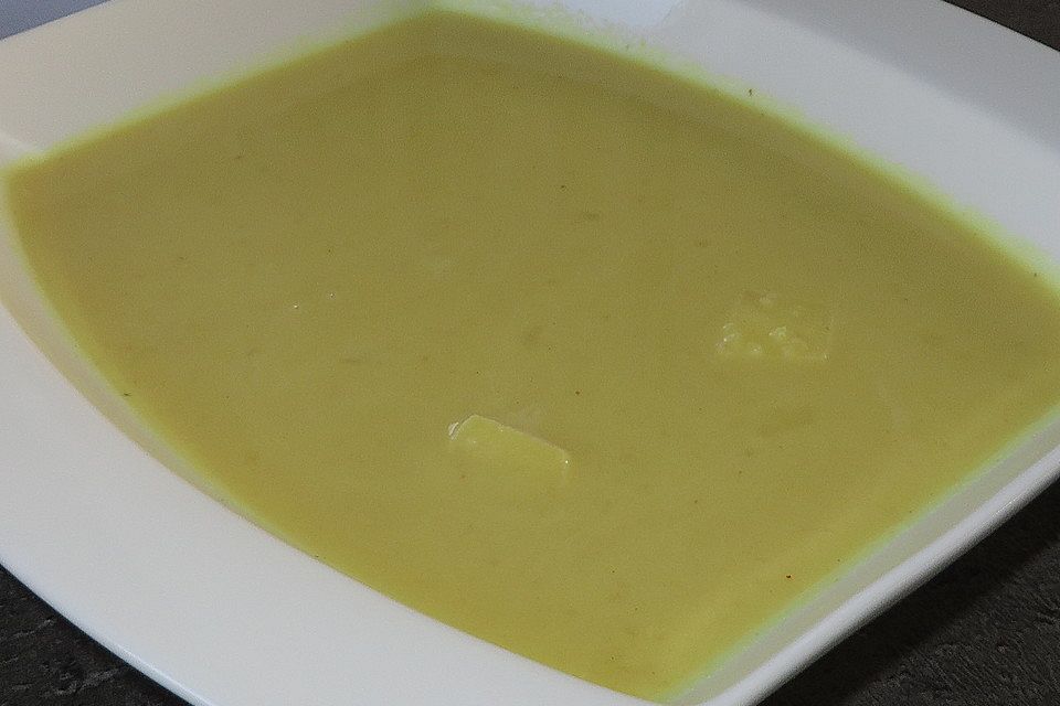 Apfel - Curryrahmsuppe