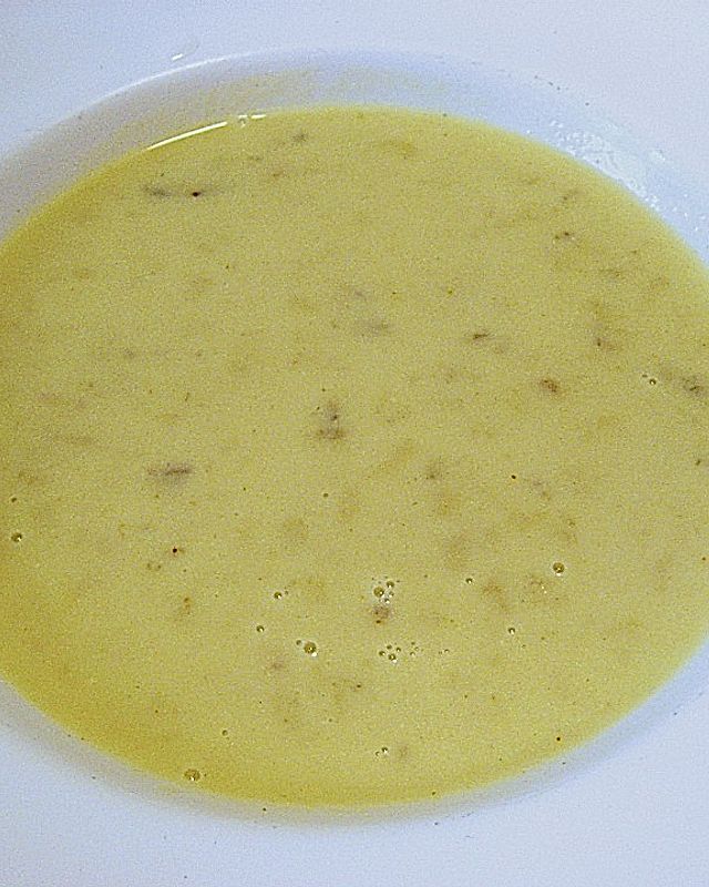 Currysuppe mit Banane