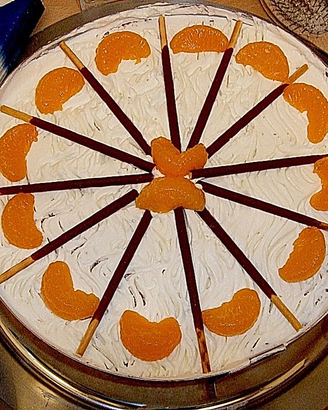 Mandarinen - Prosecco - Torte