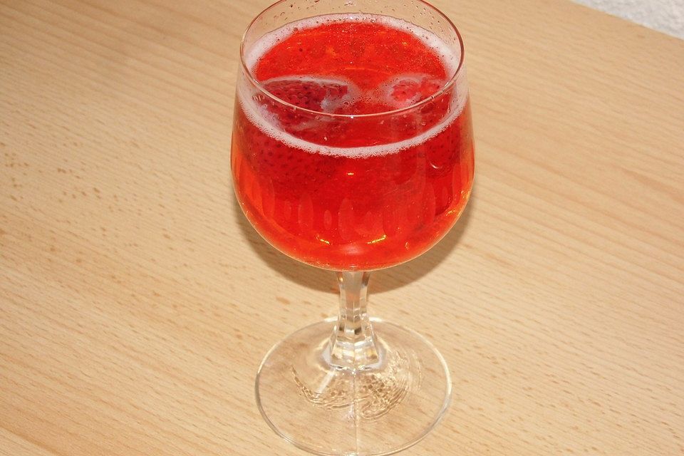 Erdbeer Campari Bowle