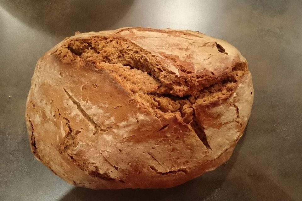 Roggenmischbrot aus Sauerteig