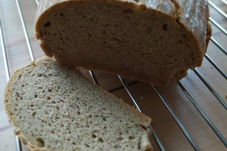 Roggenmischbrot aus Sauerteig