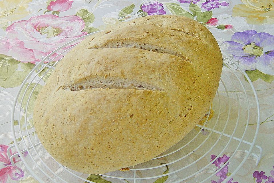 Roggenmischbrot aus Sauerteig