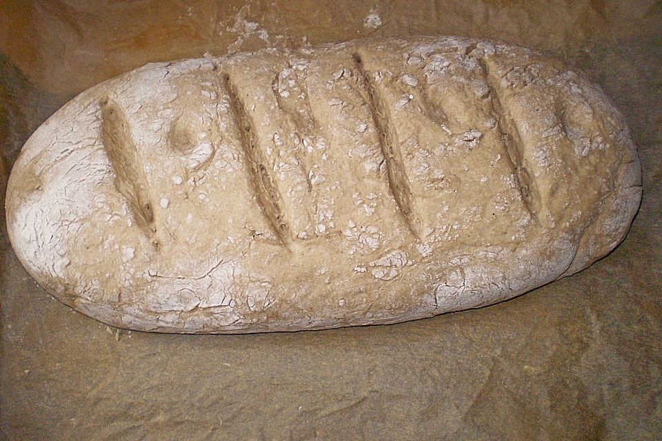 Roggenmischbrot aus Sauerteig