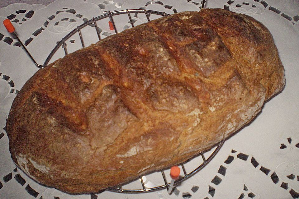 Roggenmischbrot aus Sauerteig