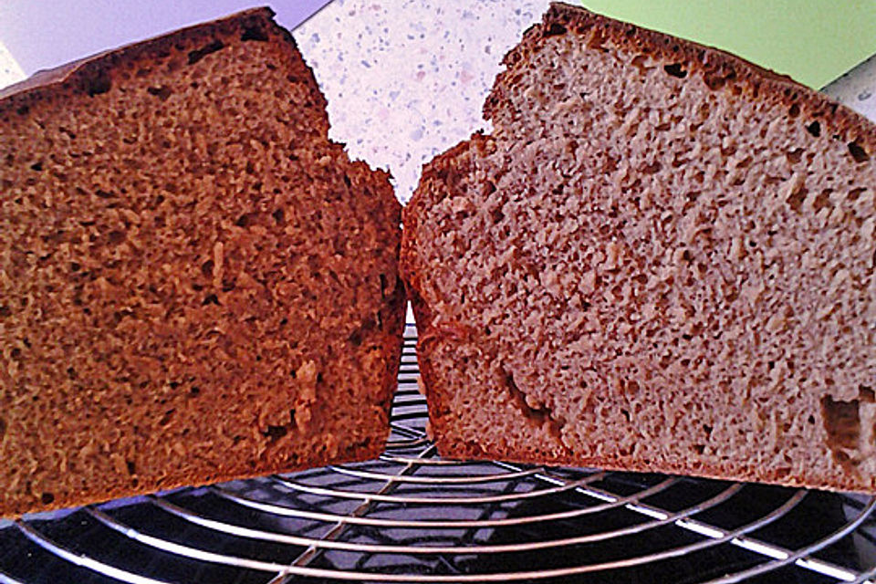 Roggenmischbrot aus Sauerteig