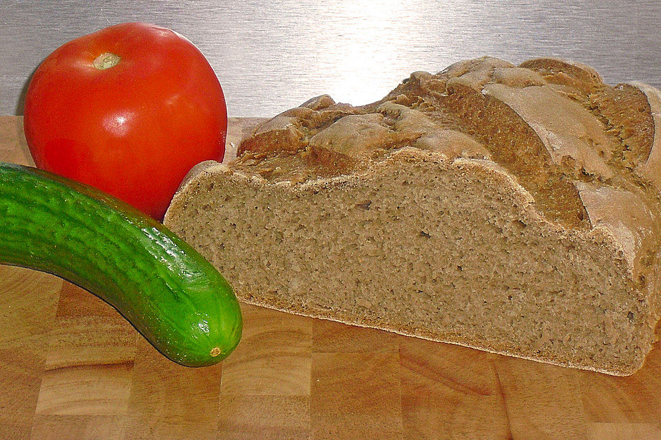 Roggenmischbrot aus Sauerteig