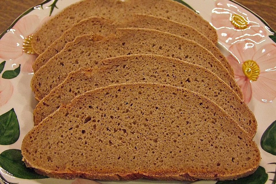 Roggenmischbrot aus Sauerteig