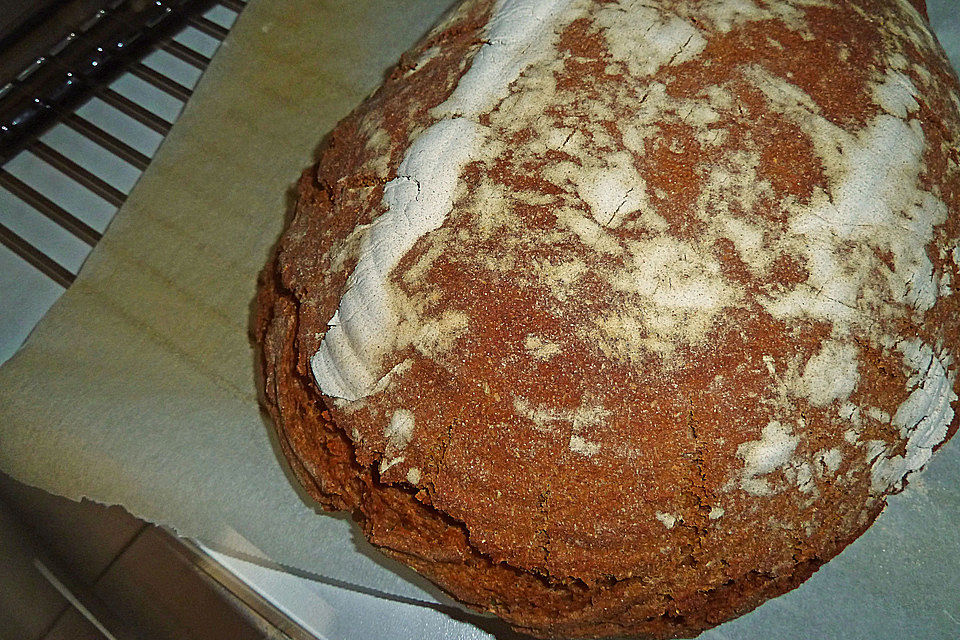 Roggenmischbrot aus Sauerteig