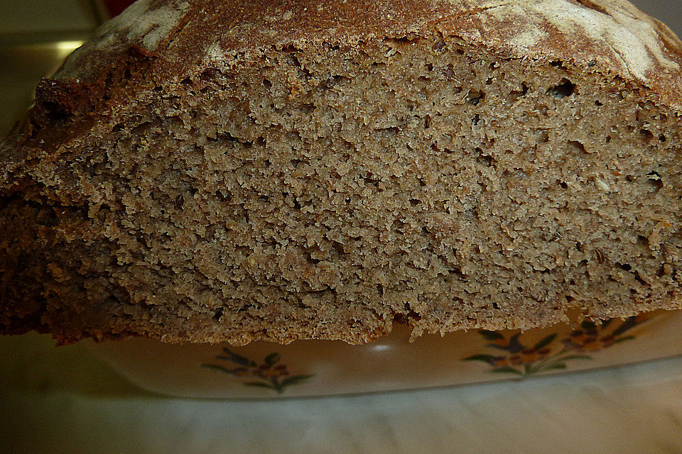 Roggenmischbrot aus Sauerteig