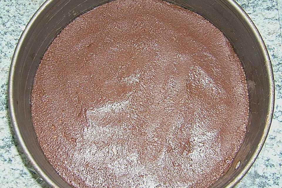 Nutella - Kirsch - Torte mit Zwieback