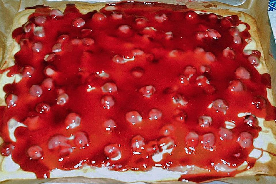 Roter Schneewittchen - Kuchen